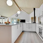 Beach Front Home In Lokken With Sauna *