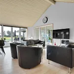 Beach Front Home In Lokken With Sauna