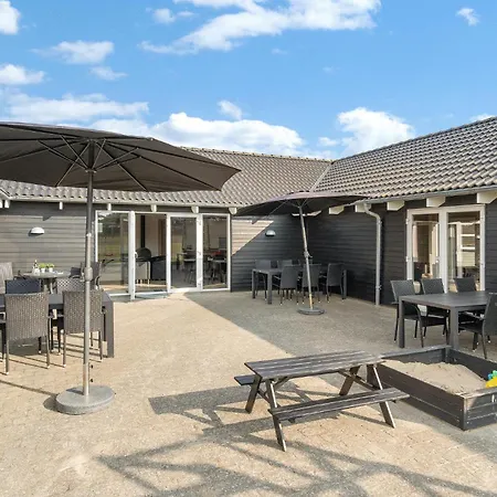 Beach Front Home In Lokken With Sauna